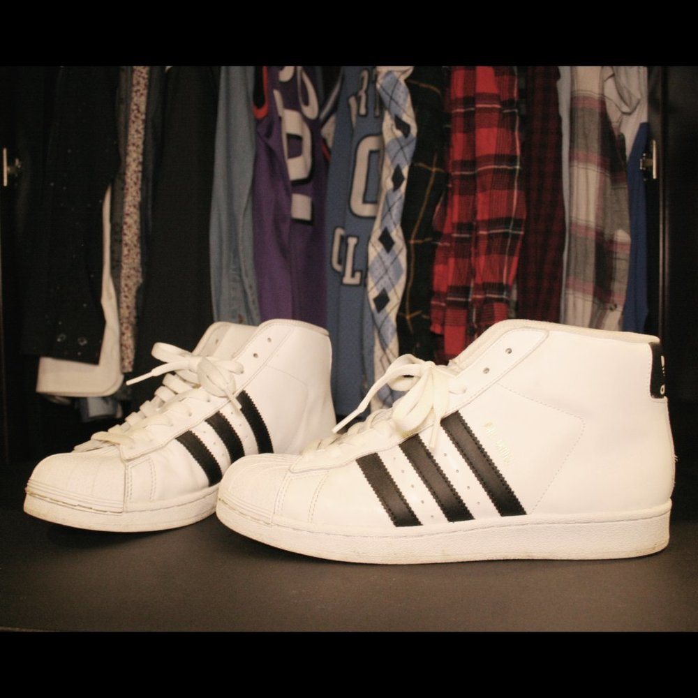 ADIDAS - PRO MODEL SHOES - MENS 8.5